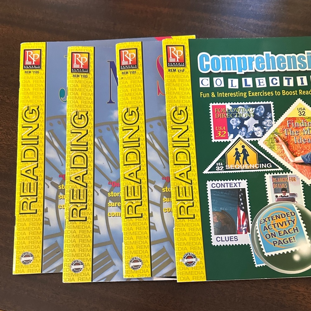 Daily Comprehension Reading Books bundle of 4